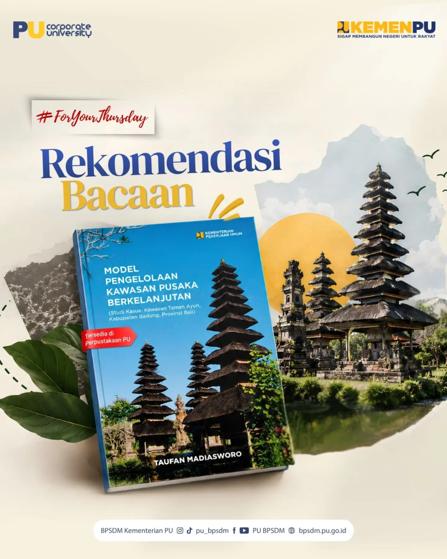 Repost pu_bpsdm Bagaimana kawasan pusaka bisa terus berkembang tanpa kehilangan identitasnya?