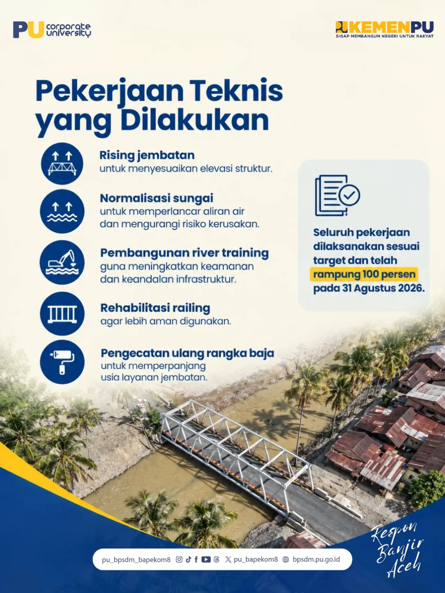 Penanganan dilakukan secara menyeluruh.