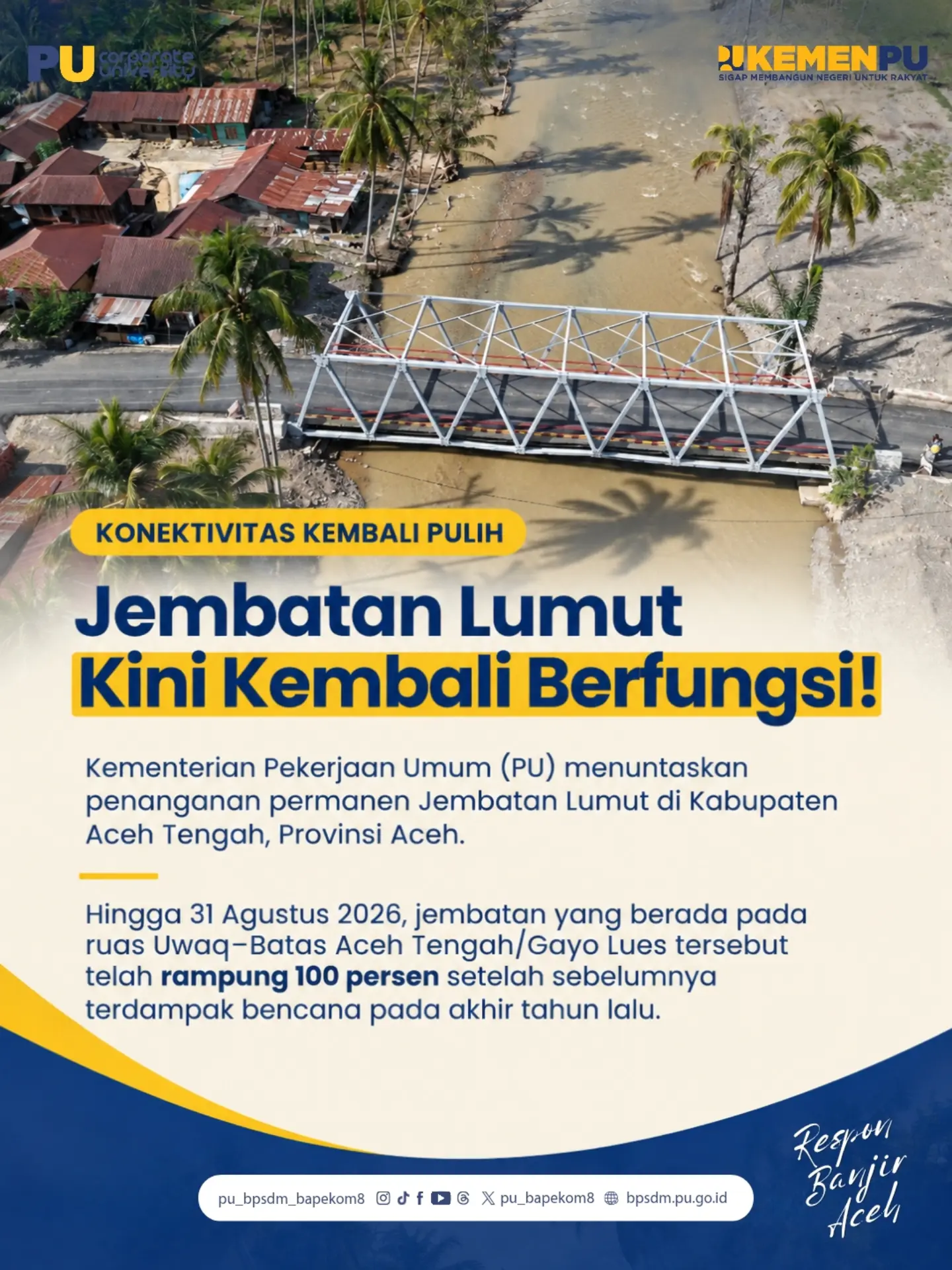 Akses kembali terhubung, aktivitas kembali bergerak.