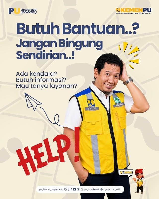 Kami siap membantu memberikan informasi, menerima pertanyaan, dan membantu kebutuhan layanan Anda.