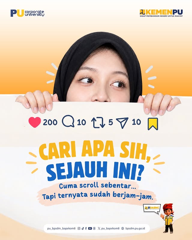 Kebiasaan nggak bisa berhenti scroll berita buruk atau drama di sosmed, meskipun udah bikin hati cem...