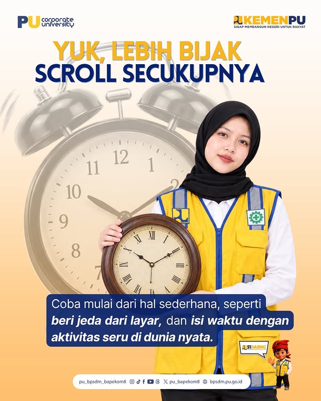 Kebiasaan nggak bisa berhenti scroll berita buruk atau drama di sosmed, meskipun udah bikin hati cem...