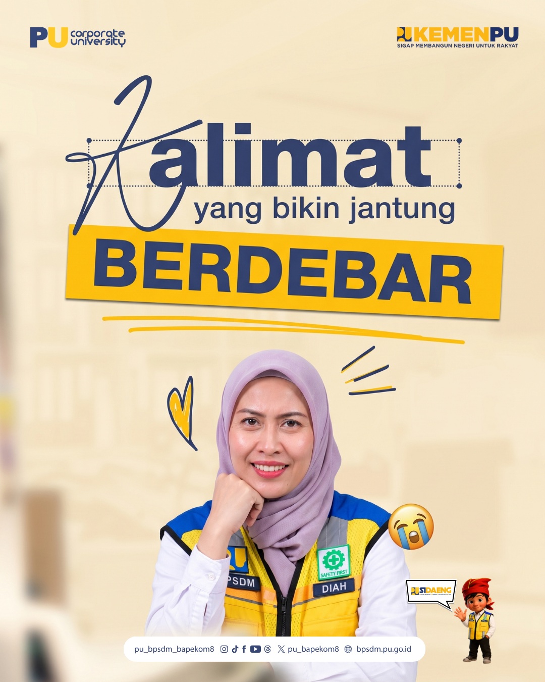 Ada kalimat yang bikin auto salting, ada juga yang bikin langsung deg-degan❗😂 Tapi kalau sudah uru...