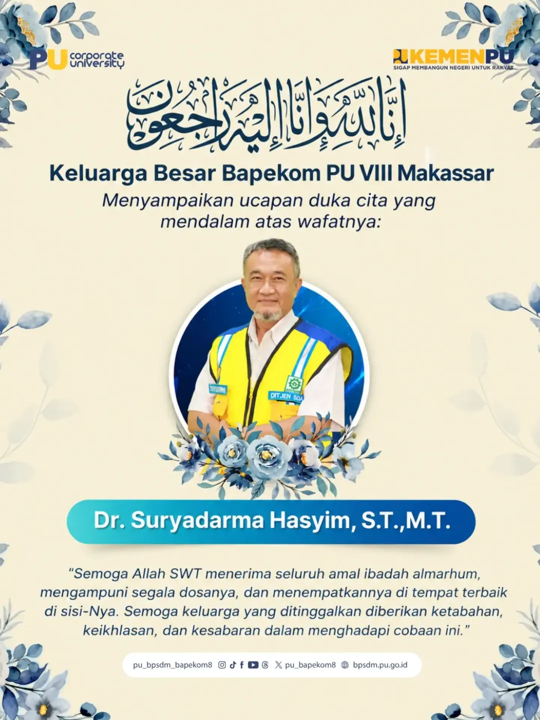Innalillahi wa inna ilaihi raji'un.