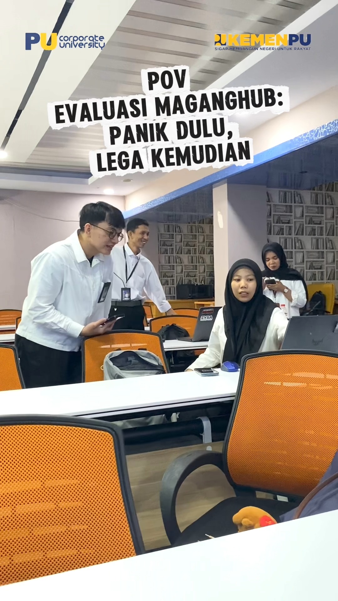POV : Evaluasi Magang HUB 😭➡️😮‍💨